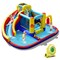 Multicolor Oxford 7-in-1 Inflatable Water Bounce House with Slide